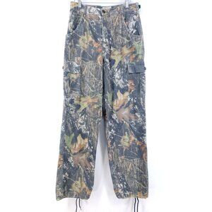 Field Staff Mens 28x30 Mossy Oak Camouflage Cargo Pants Outdoor Hunting Wear